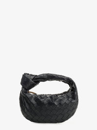 Bottega Veneta Women Mini Jodie Leather Handbag With Intrecciato Motif