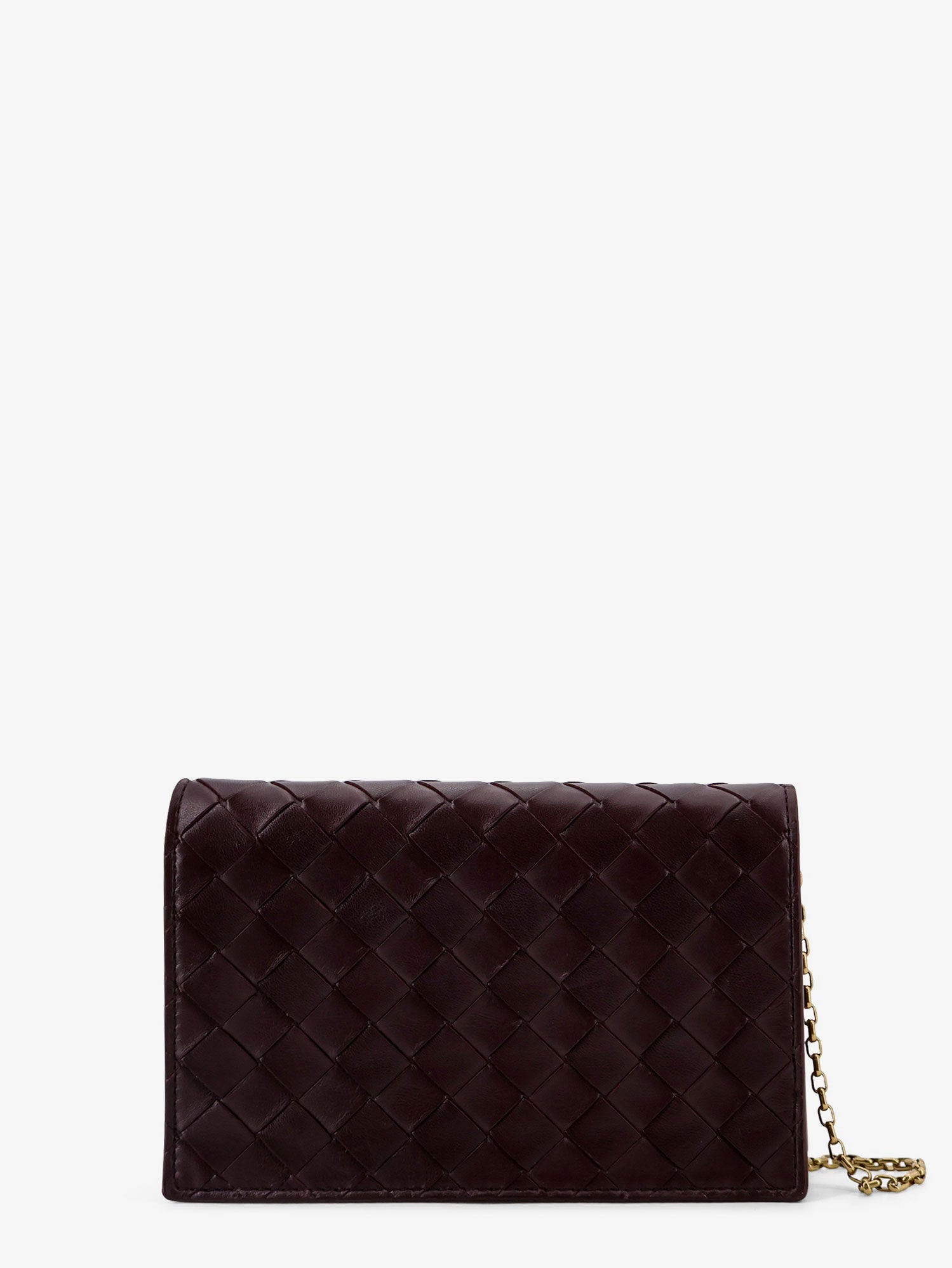 Bottega Veneta Women Leather Crossbody Bag With Intrecciato Motif