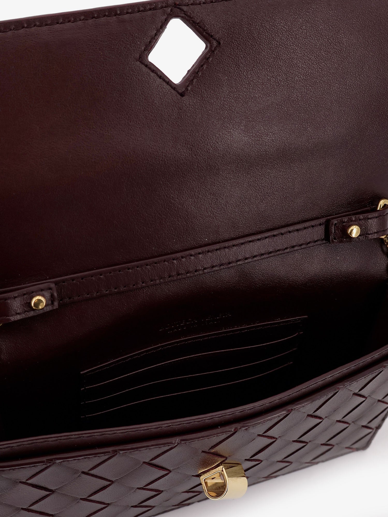 Bottega Veneta Women Leather Crossbody Bag With Intrecciato Motif