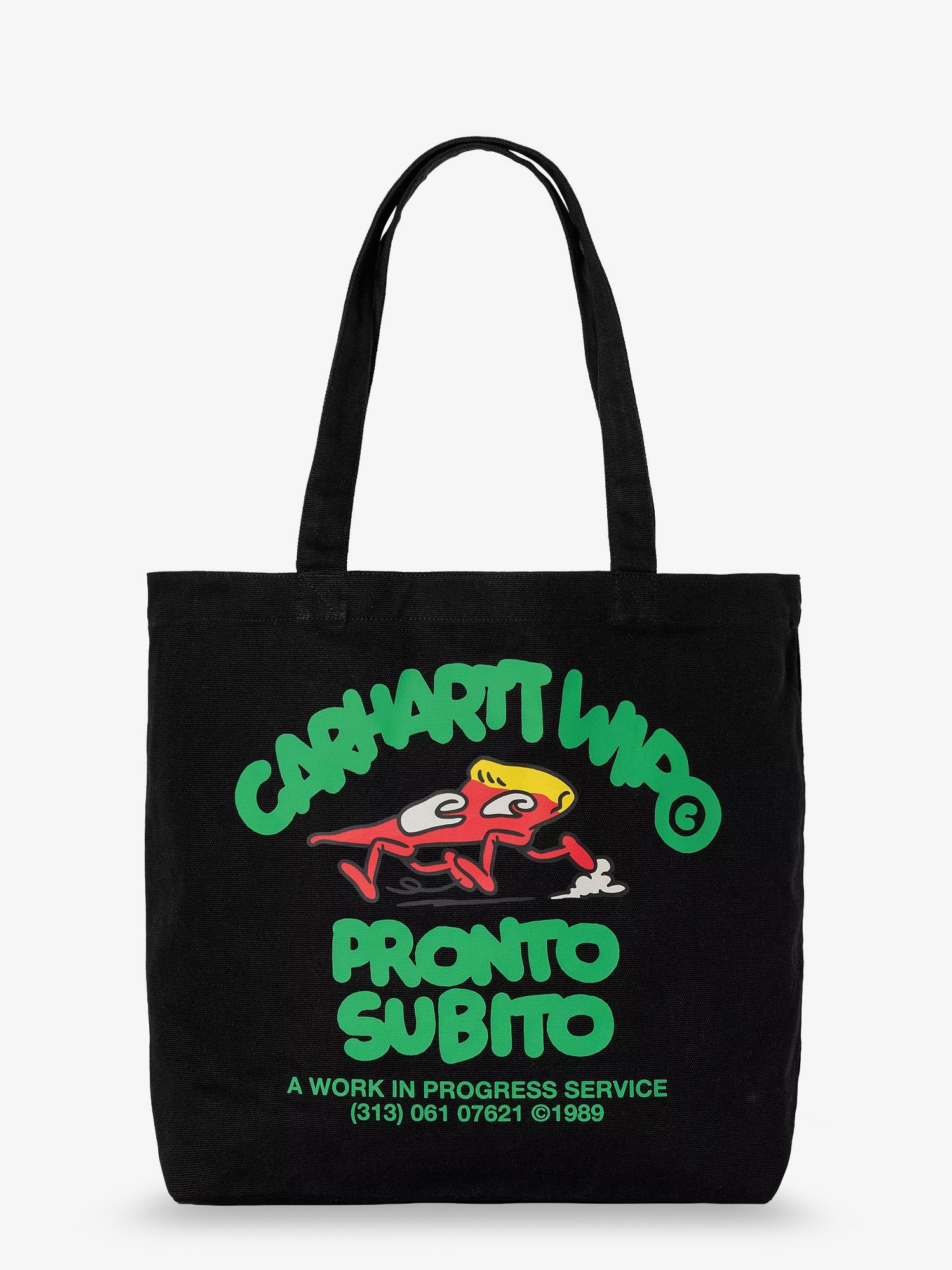 CARHARTT WIP Carhartt Wip Men Canvas Graphic Tote Bag