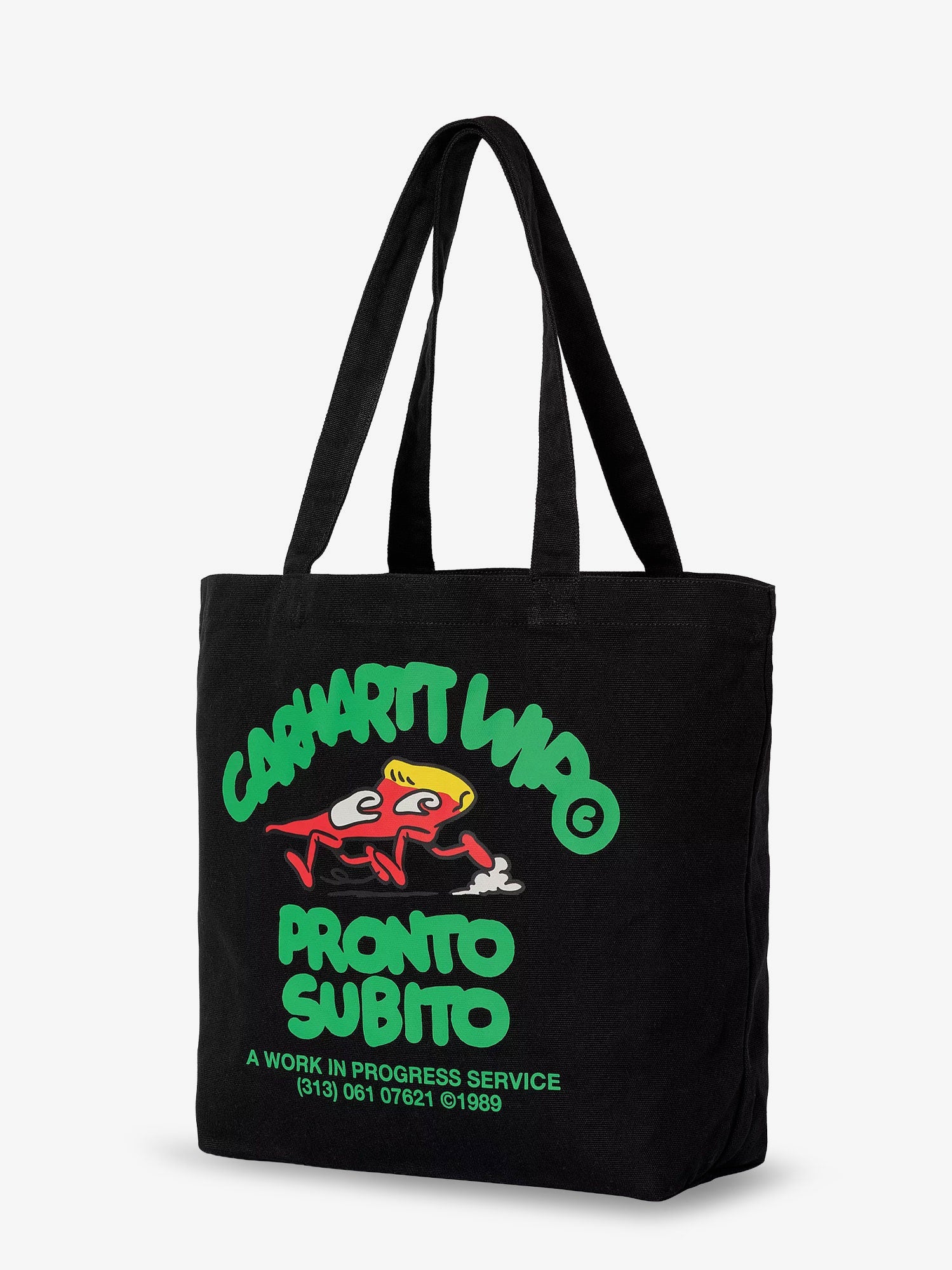 CARHARTT WIP Carhartt Wip Men Canvas Graphic Tote Bag