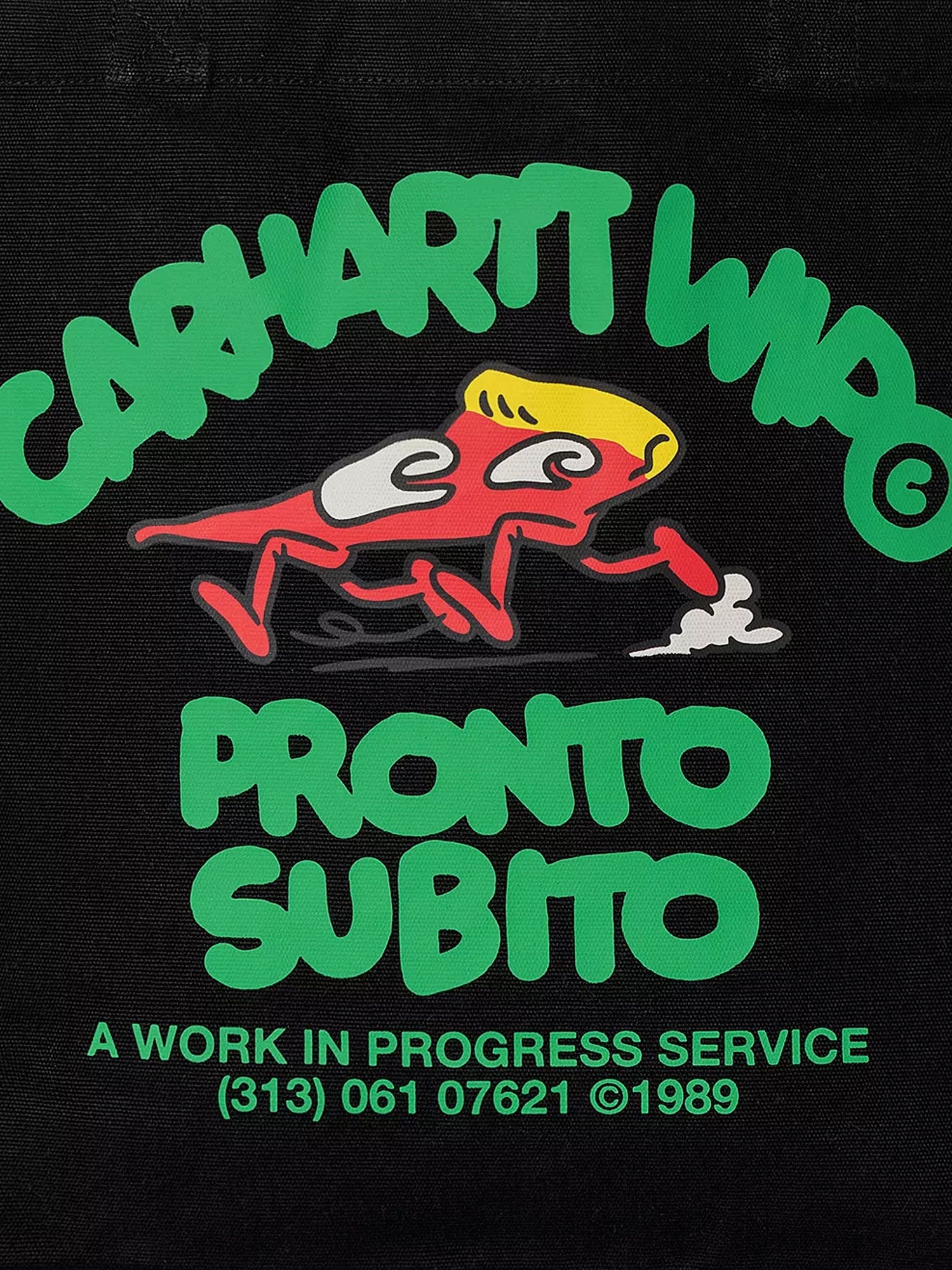 CARHARTT WIP Carhartt Wip Men Canvas Graphic Tote Bag