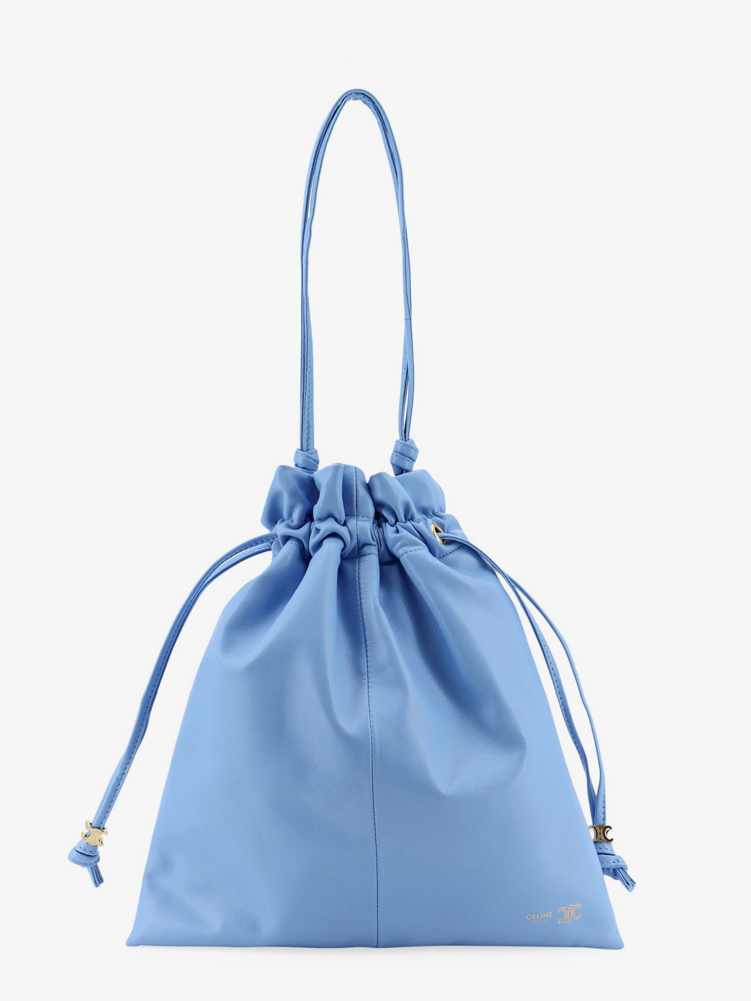 Celine Women Crystal Leather Crossbody Bag