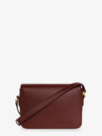 Celine Women Teen Triomphe Leather Crossbody Bag
