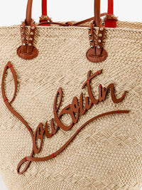 CHRISTIAN LOUBOUTIN Christian Louboutin Women Cabata Large Raffia Shoulder Bag
