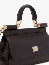DOLCE & GABBANA Dolce & Gabbana Women Sicily Small Leather Crossbody Bag
