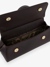 DOLCE & GABBANA Dolce & Gabbana Women Sicily Small Leather Crossbody Bag