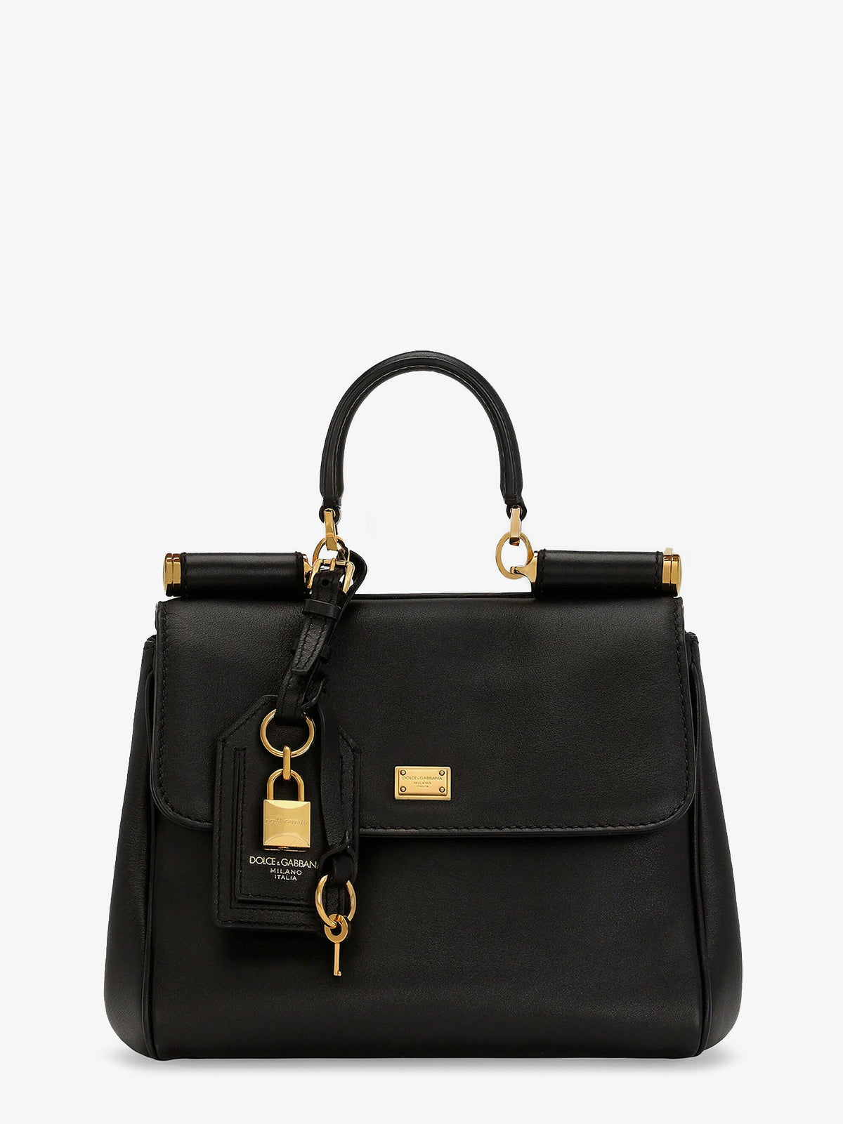 Dolce & Gabbana Women My Sicily Leather Shoulder Bag