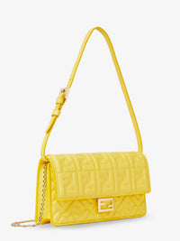 Fendi Women Leather Wallet On Chain Baguette