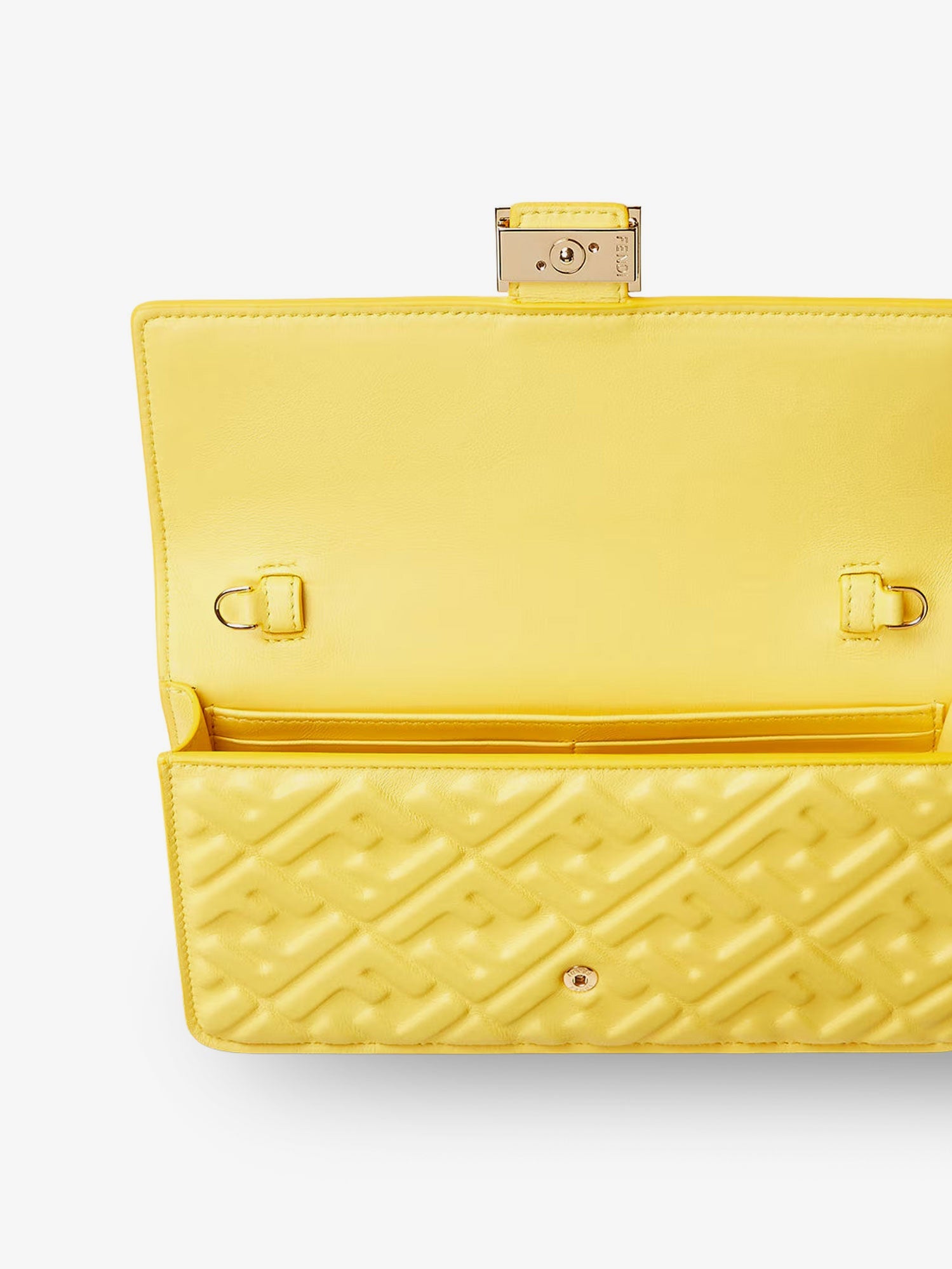 Fendi Women Leather Wallet On Chain Baguette