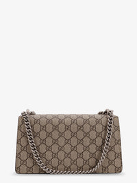 Gucci Women Dionysus Medium Gg Supreme Fabric Crossbody Bag