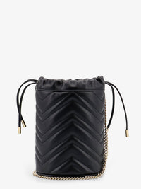 Gucci Women Gg Marmont Matelasse Leather Bucket Bag