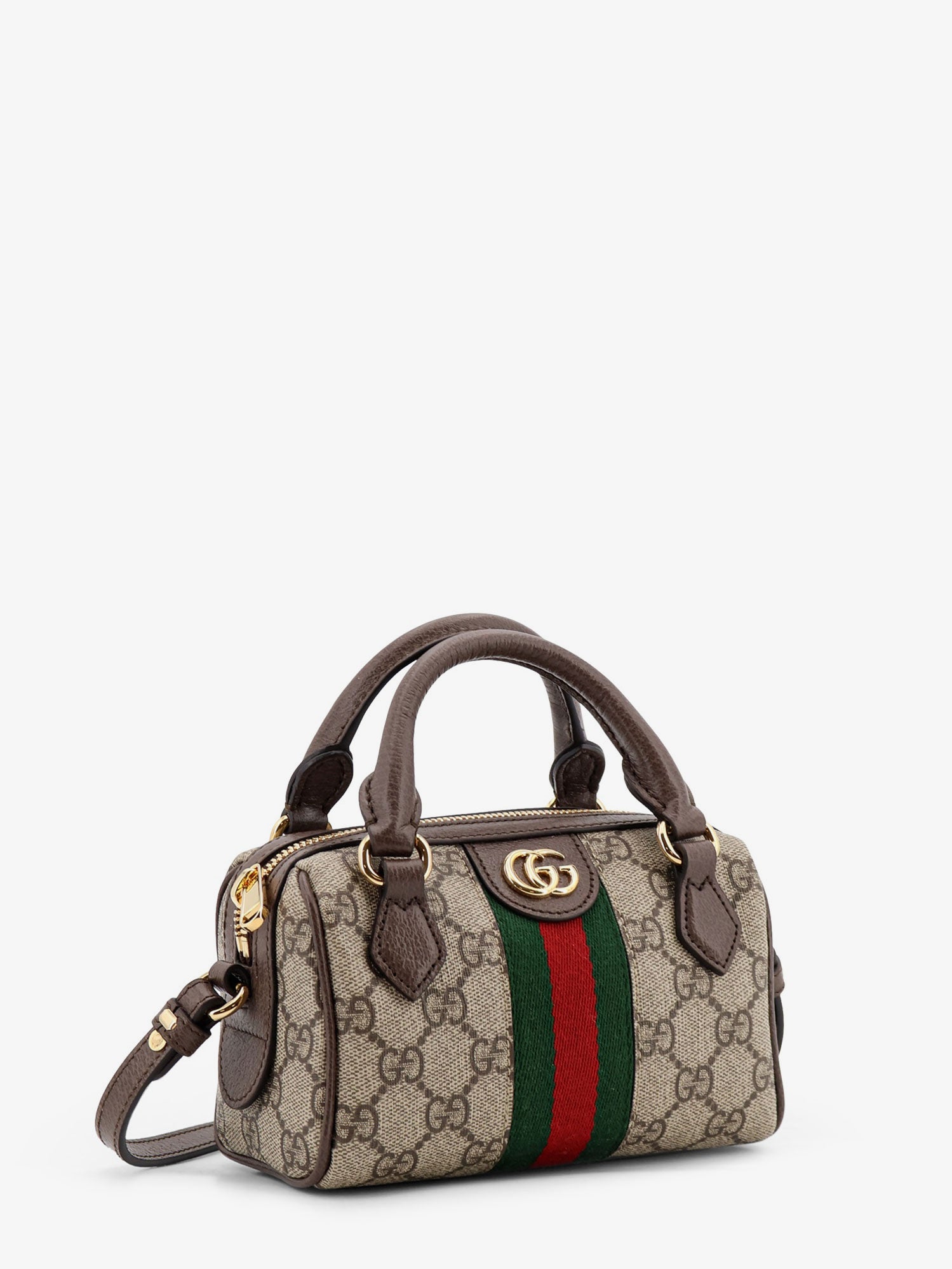 Gucci Women Ophidia Mini Bag Gg Supreme Fabric Crossbody Bag