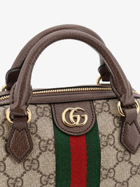 Gucci Women Ophidia Mini Bag Gg Supreme Fabric Crossbody Bag