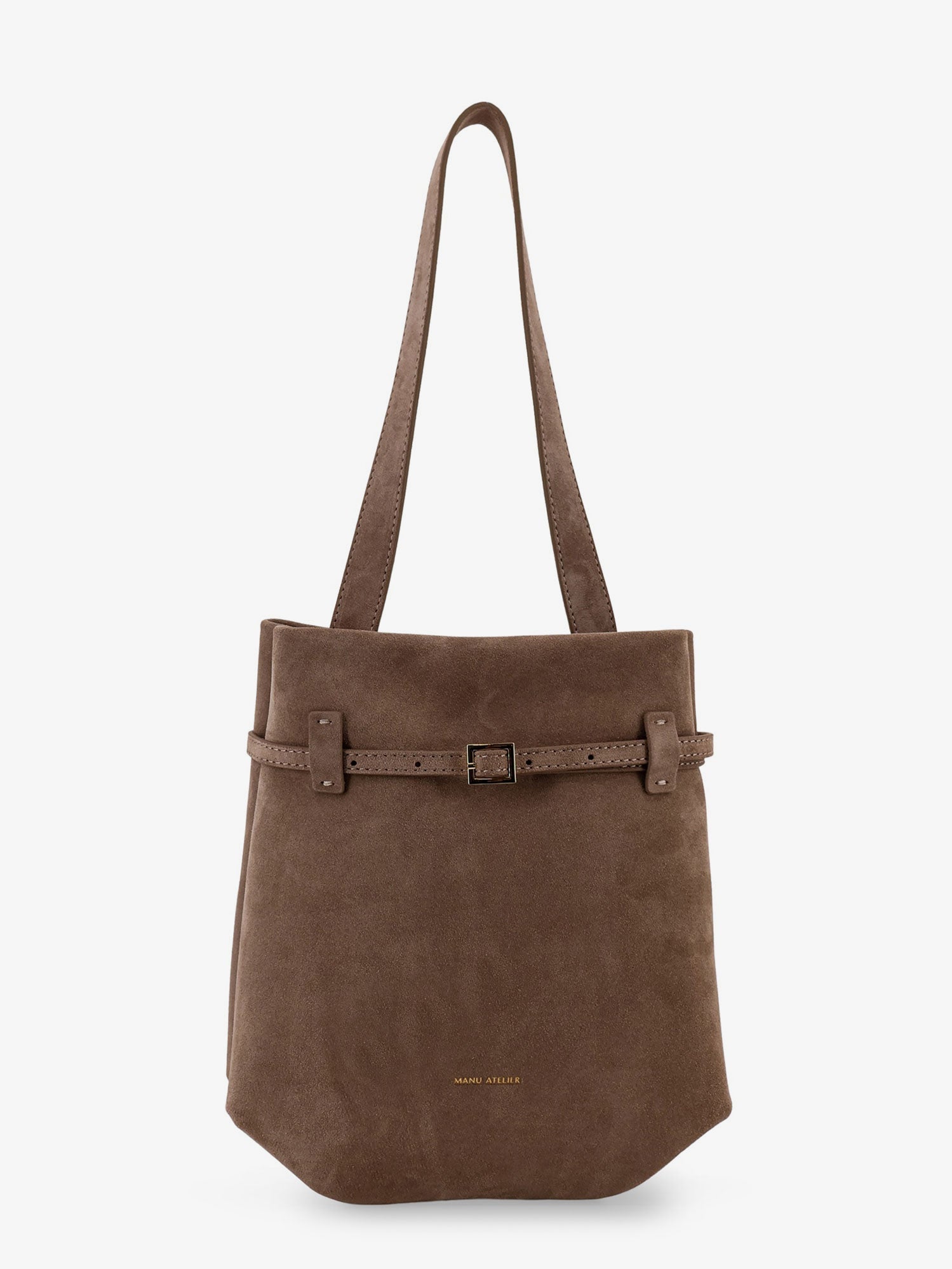 MANU ATELIER Manu Atelier Women Mini Tote Du Jour Suede Shoulder Bag