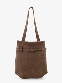 MANU ATELIER Manu Atelier Women Mini Tote Du Jour Suede Shoulder Bag