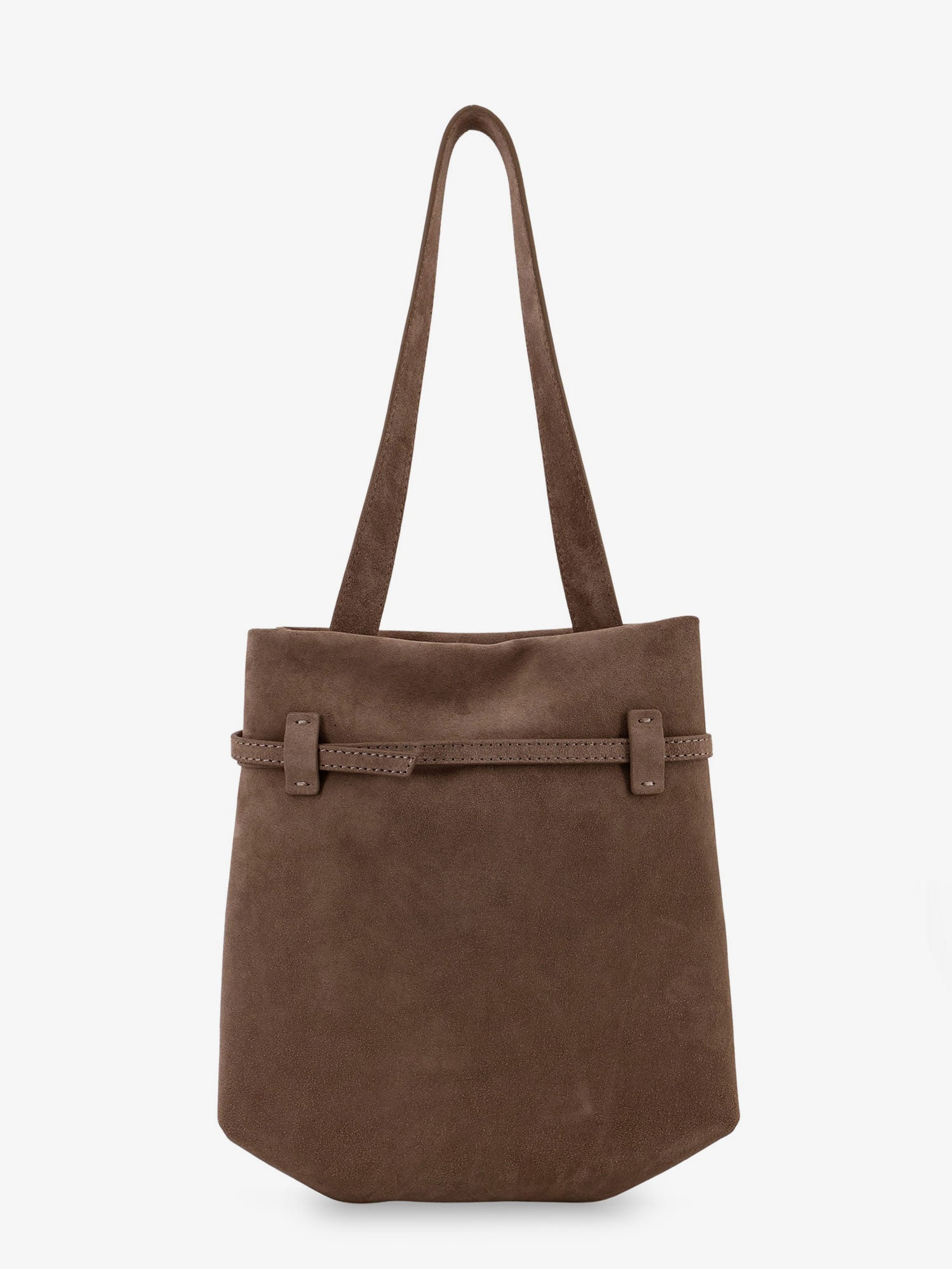 MANU ATELIER Manu Atelier Women Mini Tote Du Jour Suede Shoulder Bag