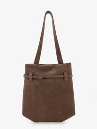 MANU ATELIER Manu Atelier Women Mini Tote Du Jour Suede Shoulder Bag