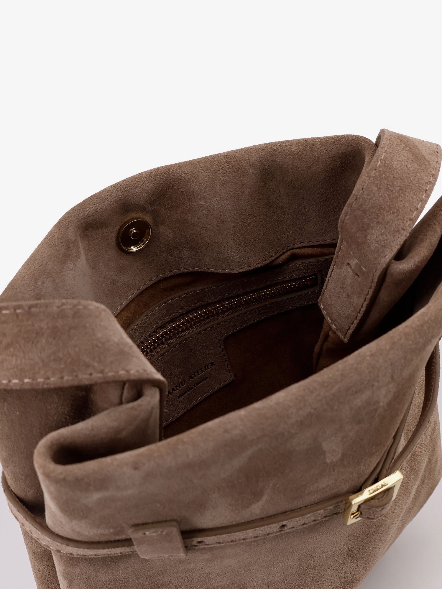 MANU ATELIER Manu Atelier Women Mini Tote Du Jour Suede Shoulder Bag