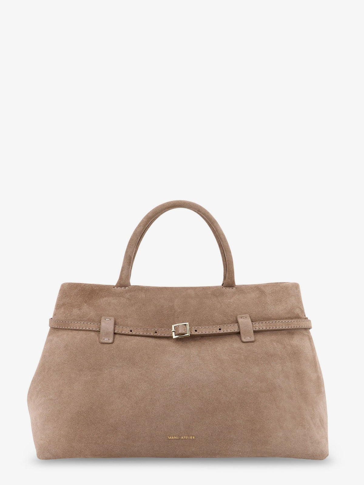 MANU ATELIER Manu Atelier Women Le Cambon 35 Suede Shoulder Bag