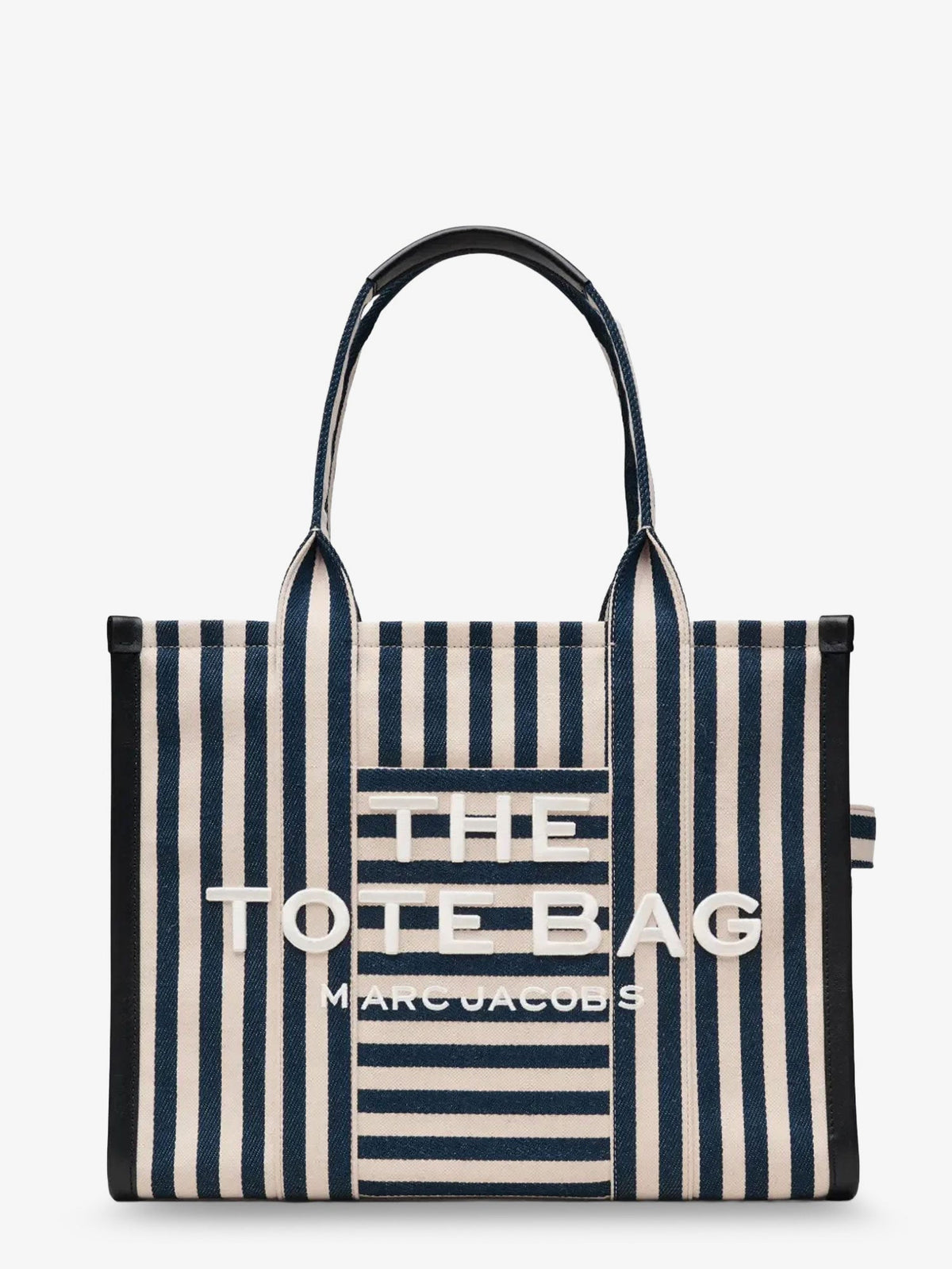 MARC JACOBS Marc Jacobs Women The Large Tote Canvas Handbag With Front Embroidered Logo