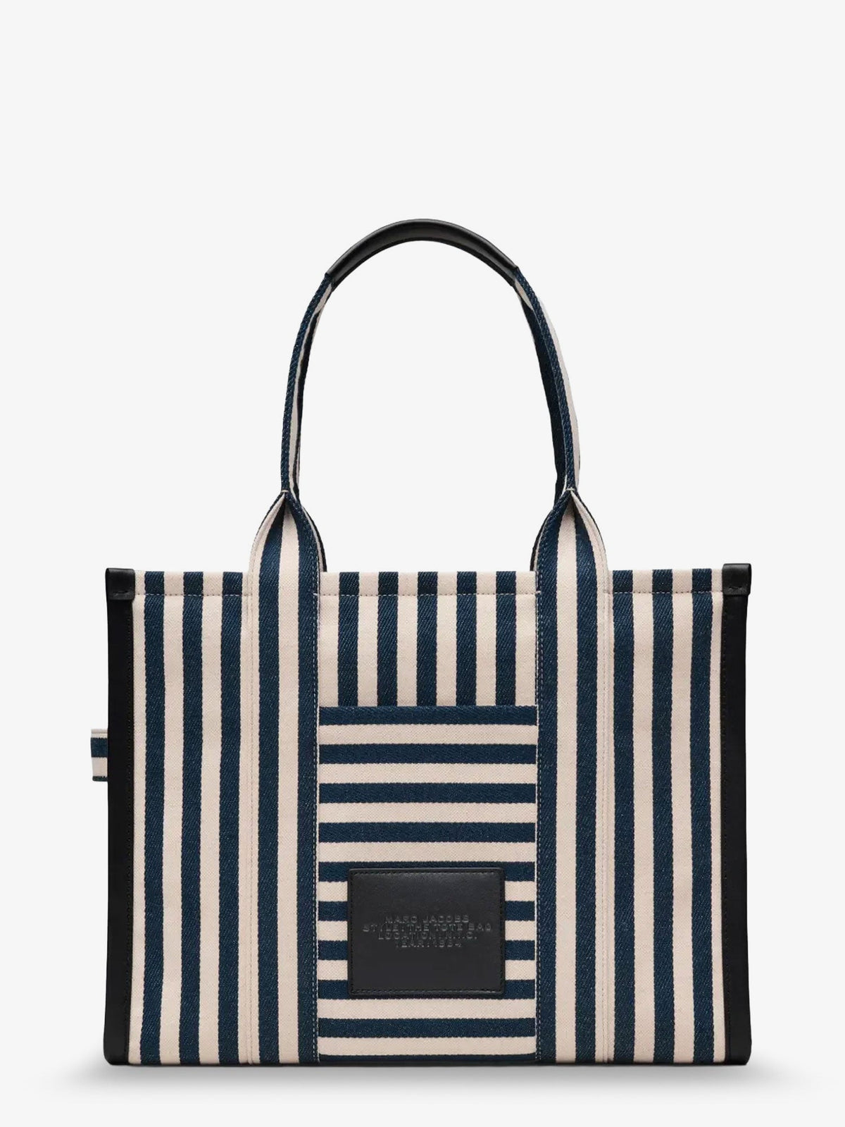 MARC JACOBS Marc Jacobs Women The Large Tote Canvas Handbag With Front Embroidered Logo