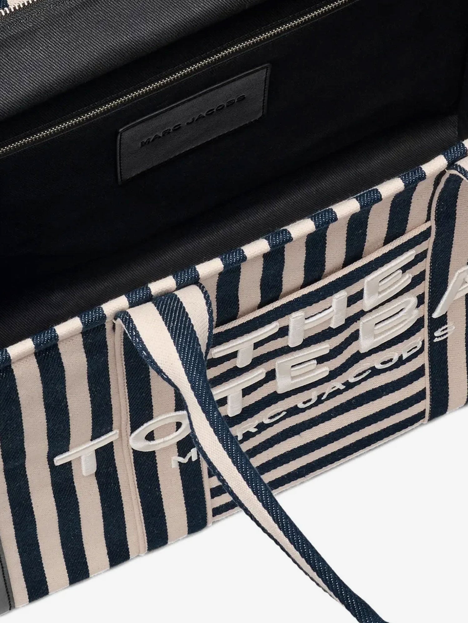 MARC JACOBS Marc Jacobs Women The Large Tote Canvas Handbag With Front Embroidered Logo