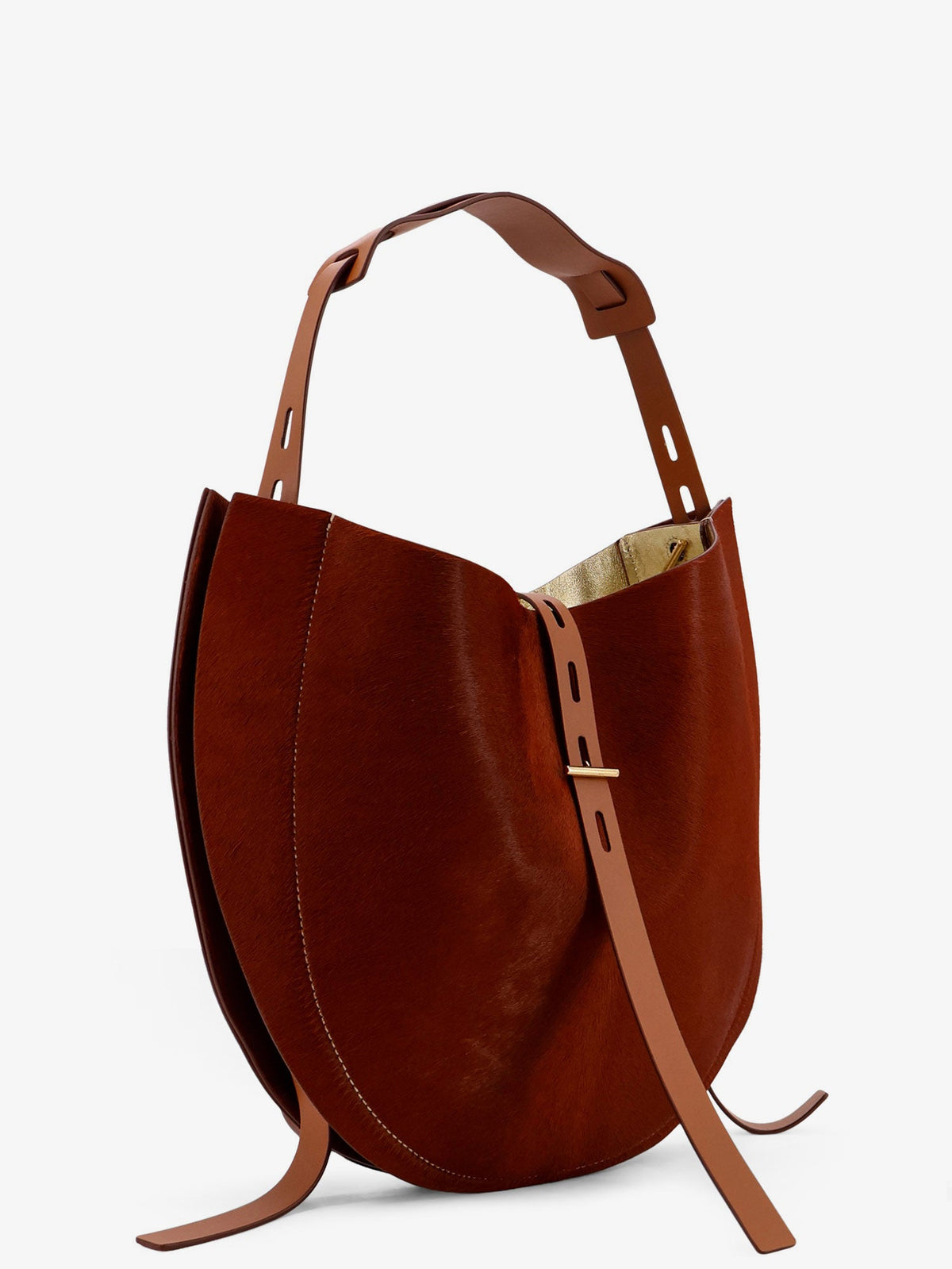 Minobossi Women Liz Pony Skin Shoulder Bag