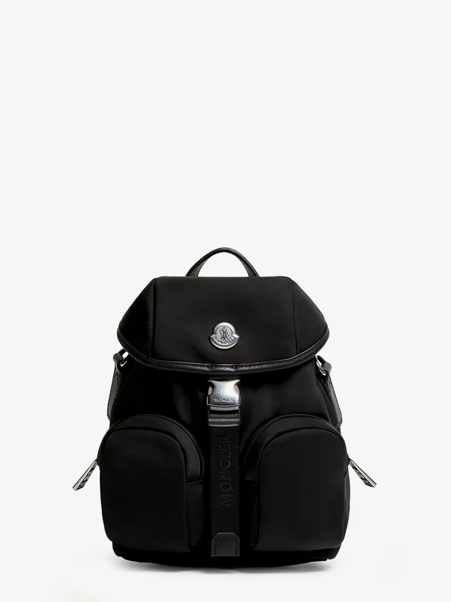 MONCLER Moncler Women Trick Nylon Crossbody Bag With Logo Patch On The Front
