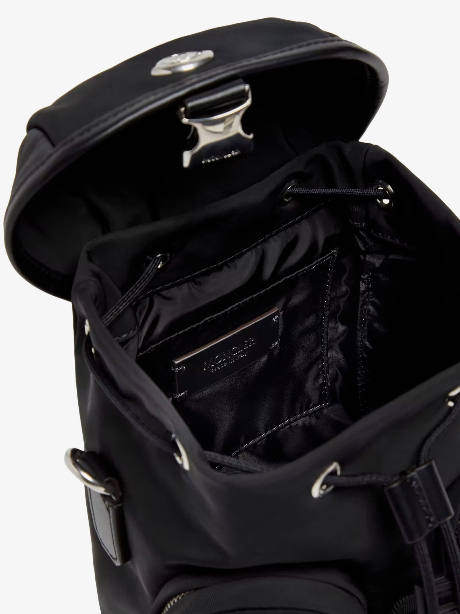 MONCLER Moncler Women Trick Nylon Crossbody Bag With Logo Patch On The Front