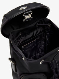 MONCLER Moncler Women Trick Nylon Crossbody Bag With Logo Patch On The Front