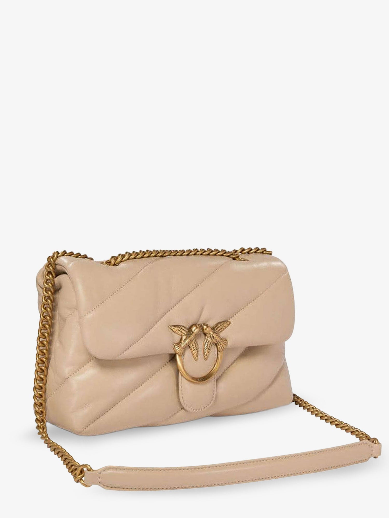 PINKO Pinko Women Love Puff Classic Quilted Leather Crossbody Bag