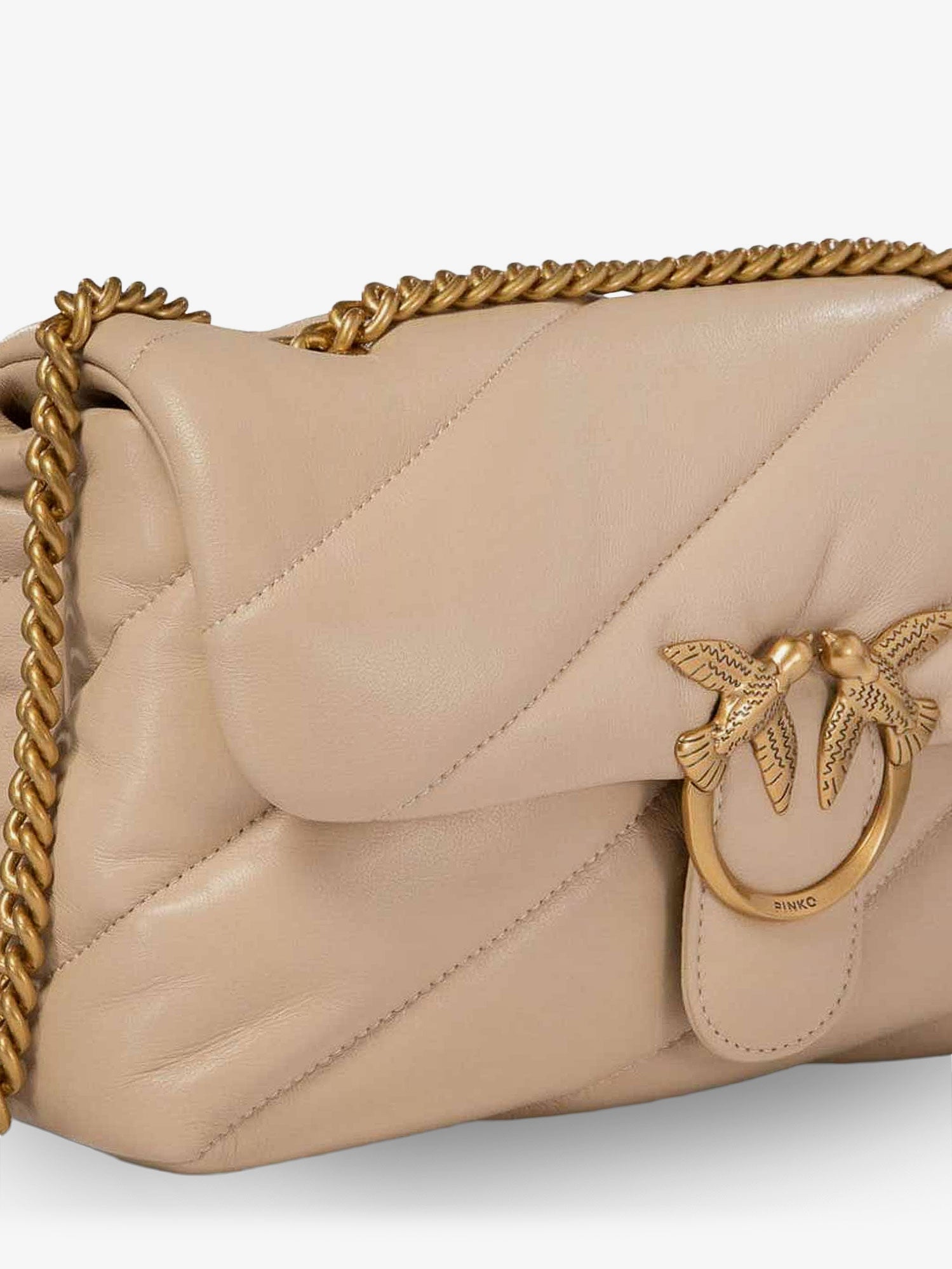 PINKO Pinko Women Love Puff Classic Quilted Leather Crossbody Bag