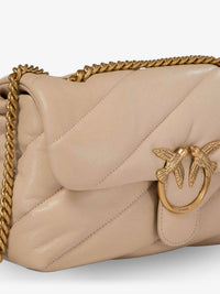 PINKO Pinko Women Love Puff Classic Quilted Leather Crossbody Bag