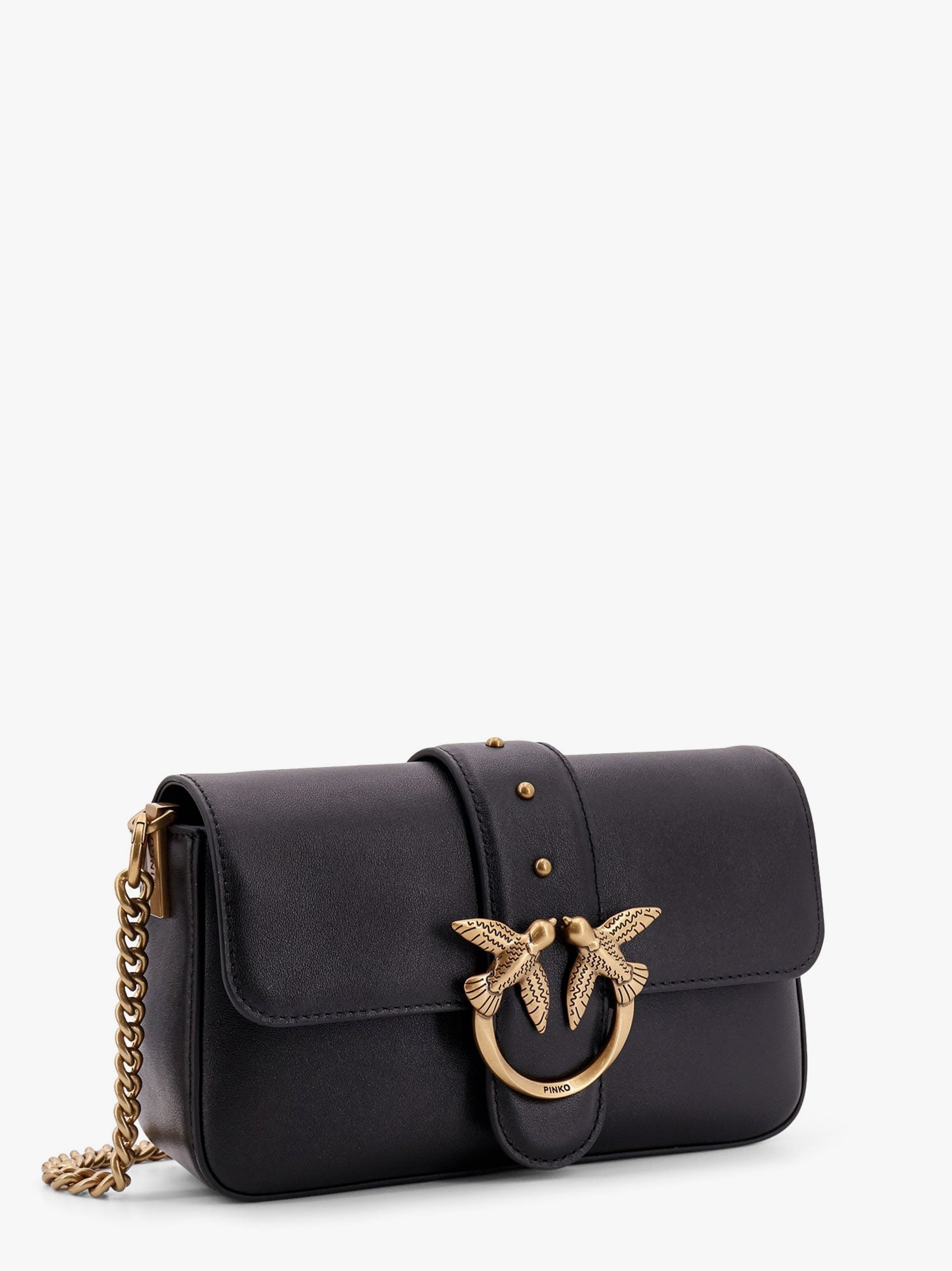 PINKO Pinko Women Mini Love Bag Leather Crossbody Bag