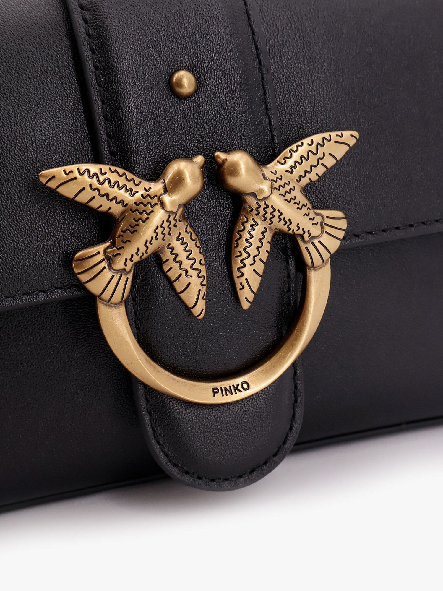 PINKO Pinko Women Mini Love Bag Leather Crossbody Bag