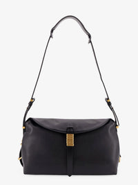 PINKO Pinko Women Leather Shoulder Bag With Metal Detail With Engraved Logo