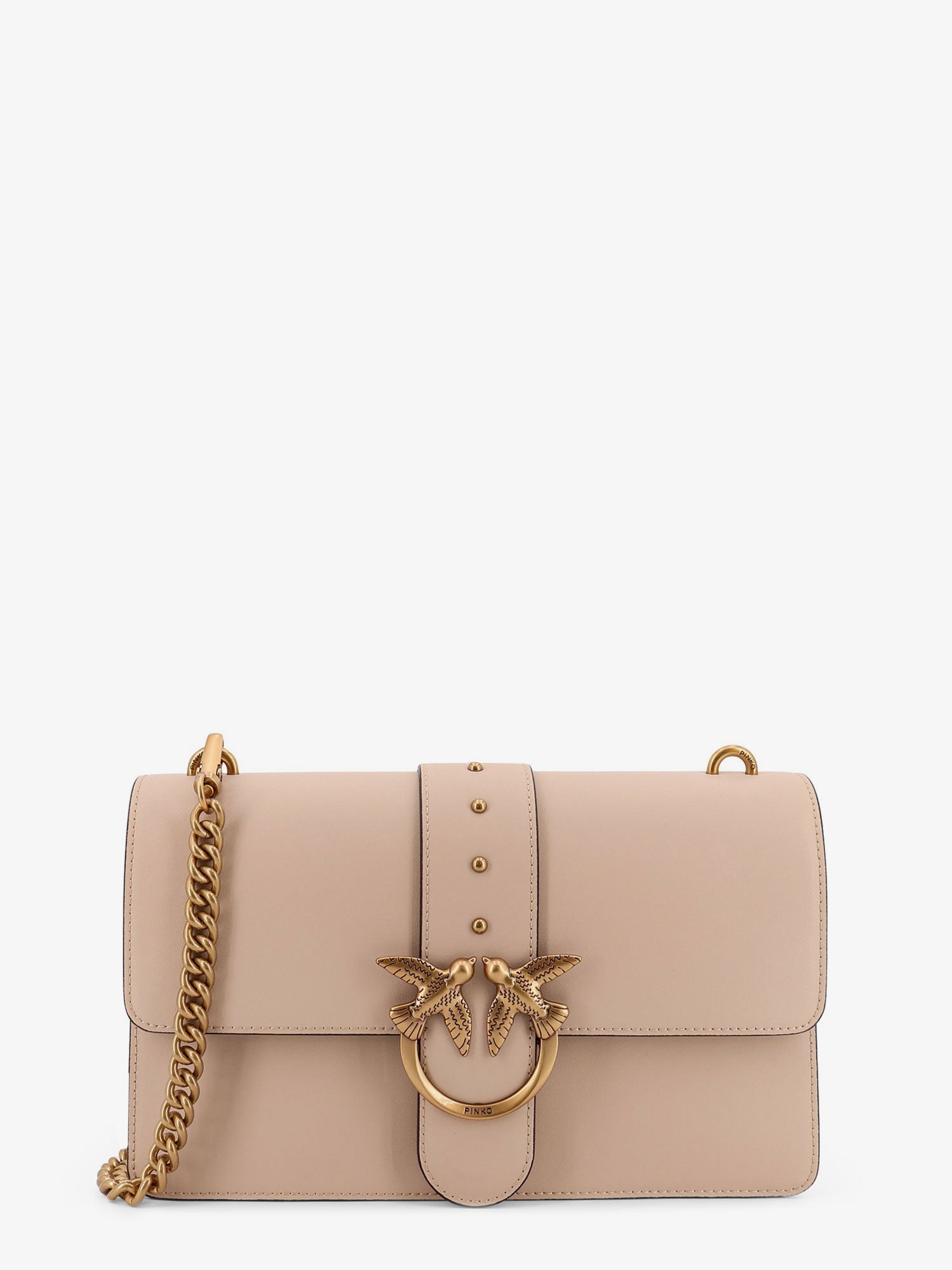 PINKO Pinko Women Love One Leather Crossbody Bag