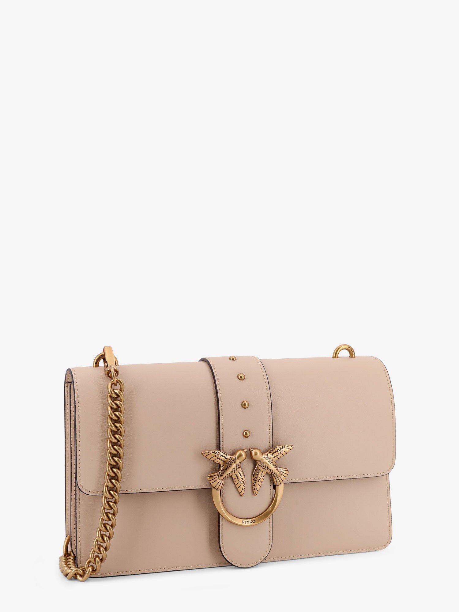 PINKO Pinko Women Love One Leather Crossbody Bag