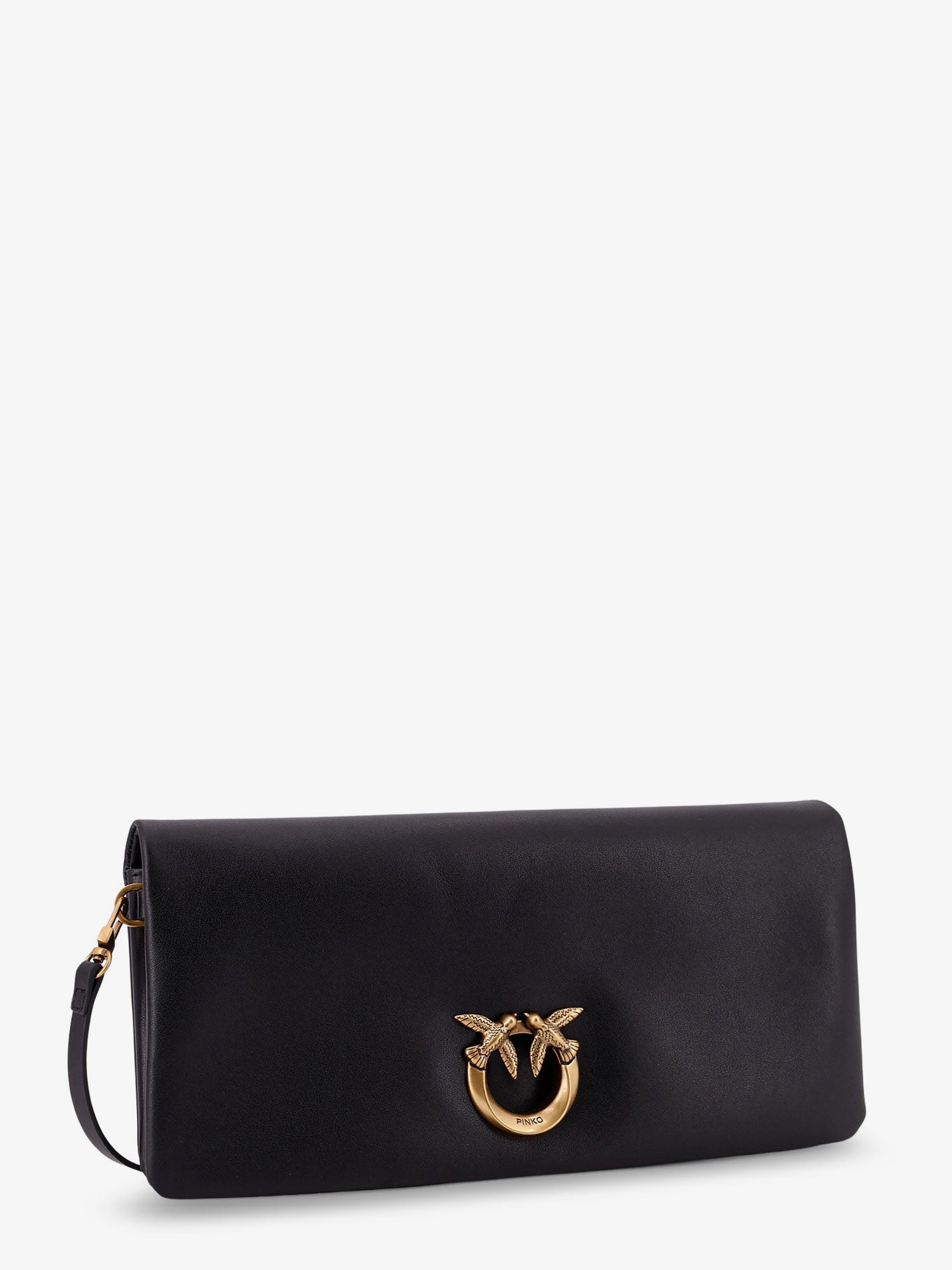 PINKO Pinko Women Click Soft Horizontal Leather Crossbody Bag