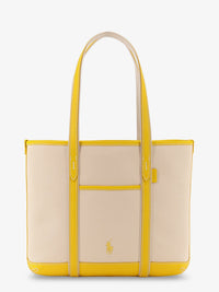 POLO RALPH LAUREN Polo Ralph Lauren Women Canvas Shoulder Bag With Embroidered Logo On The Front