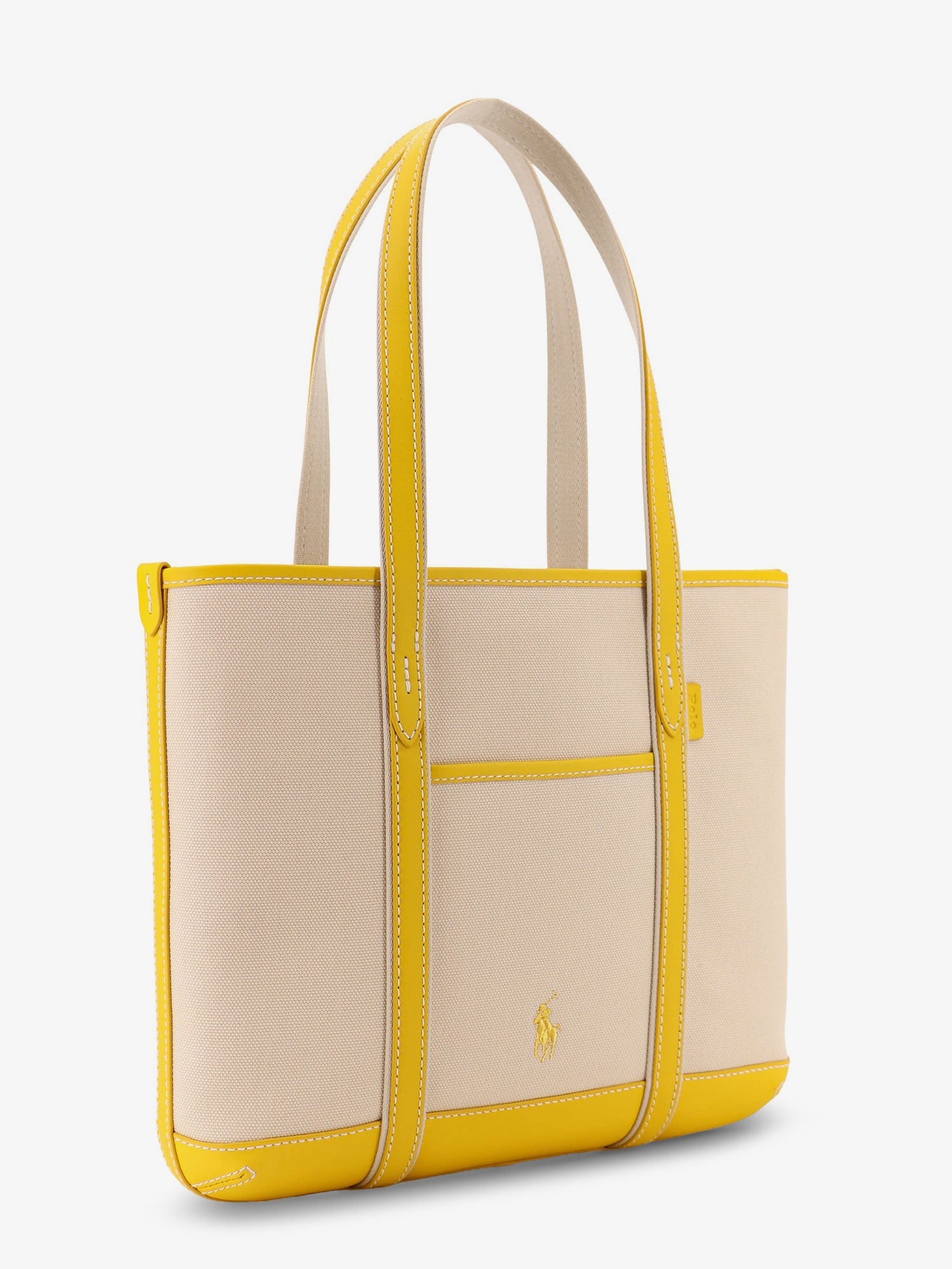 POLO RALPH LAUREN Polo Ralph Lauren Women Canvas Shoulder Bag With Embroidered Logo On The Front