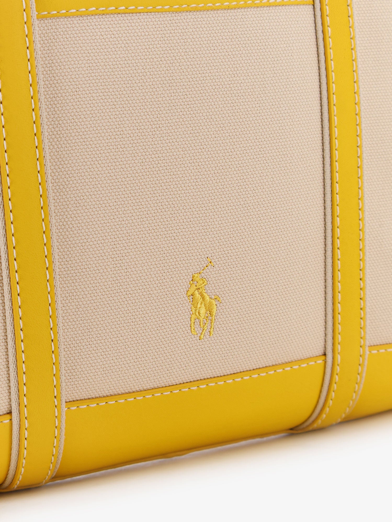 POLO RALPH LAUREN Polo Ralph Lauren Women Canvas Shoulder Bag With Embroidered Logo On The Front