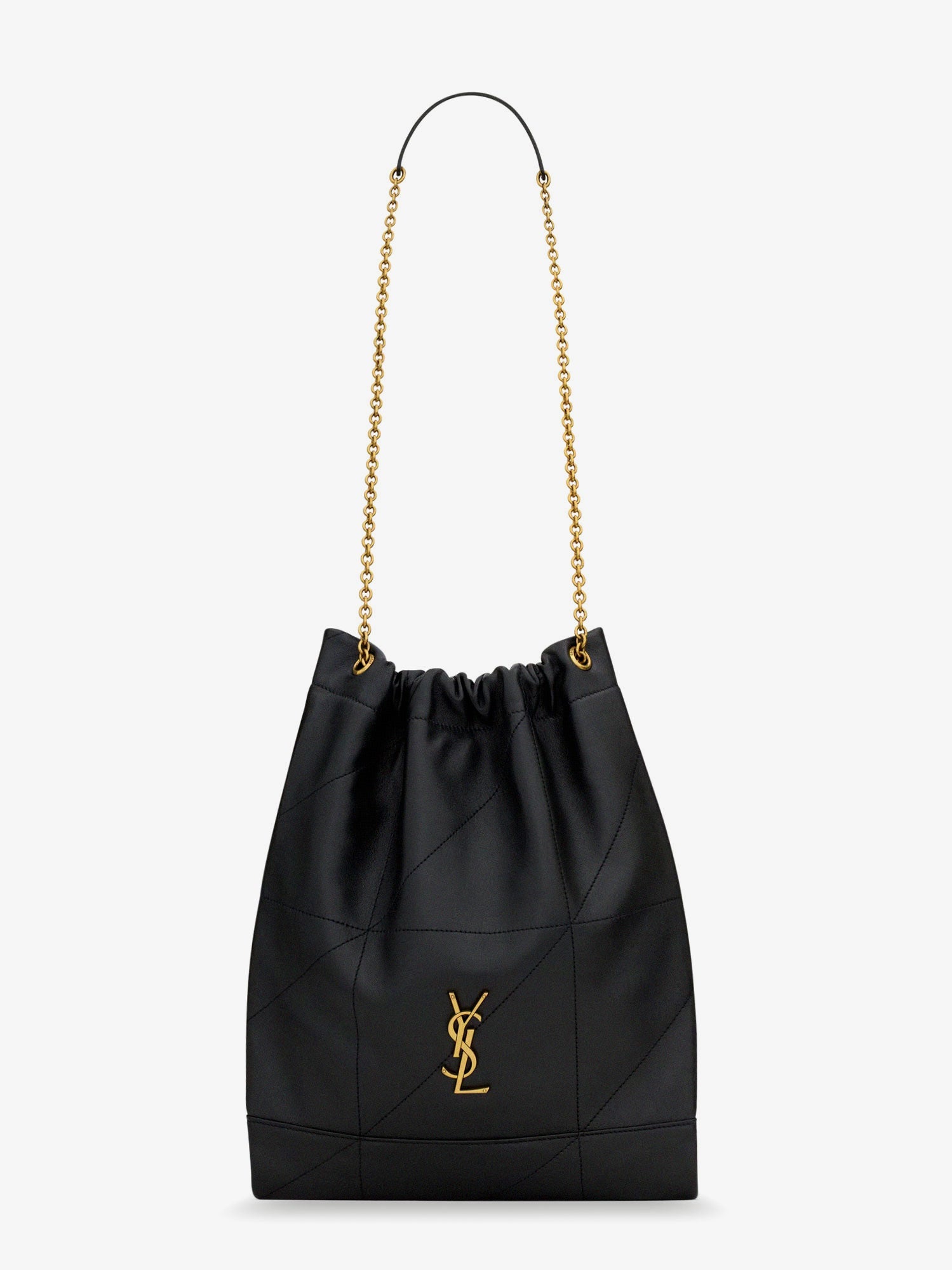 SAINT LAURENT Saint Laurent Women Jamie Pochon Leather Shoulder Bag