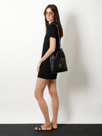 SAINT LAURENT Saint Laurent Women Jamie Pochon Leather Shoulder Bag