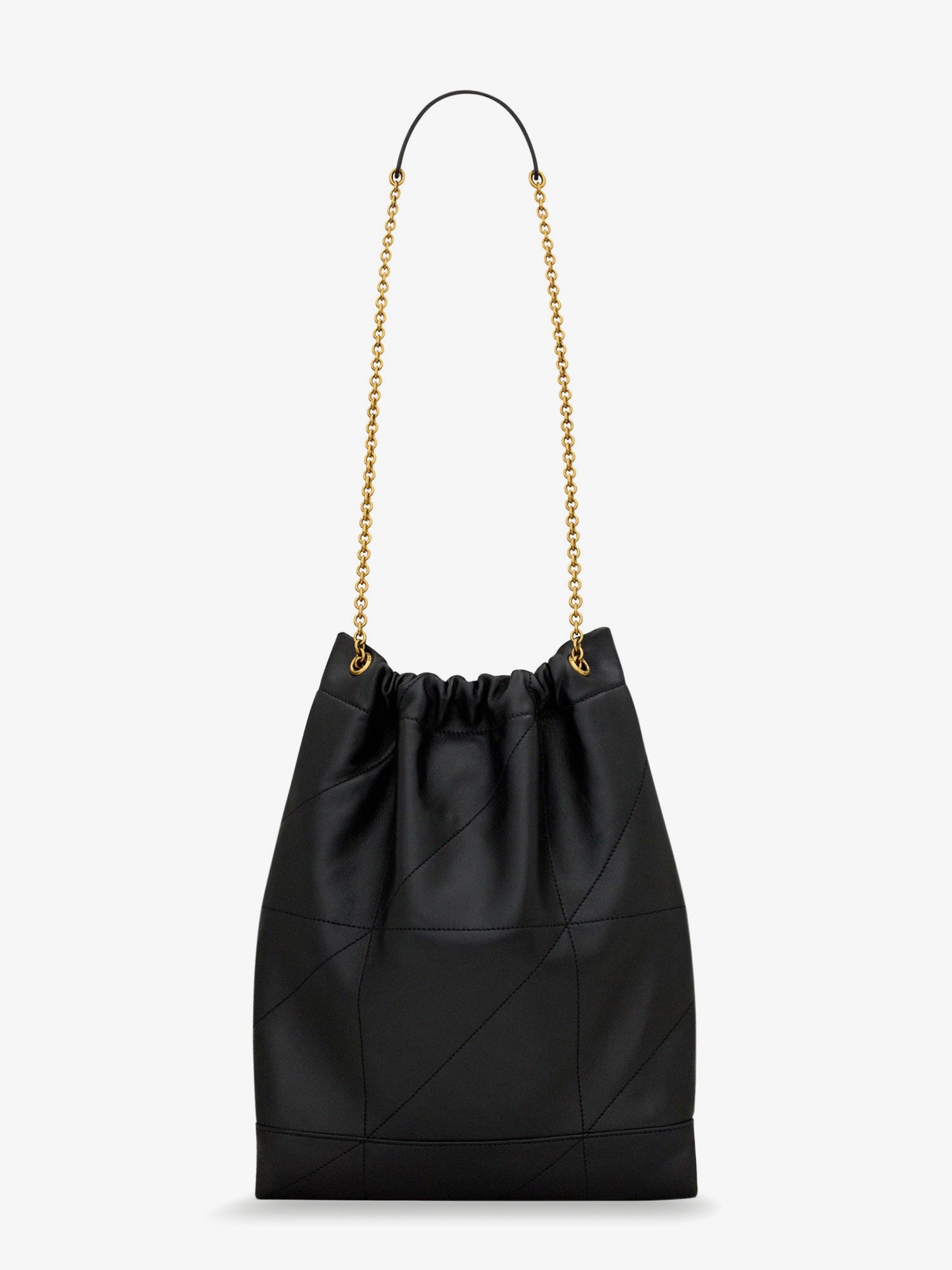 SAINT LAURENT Saint Laurent Women Jamie Pochon Leather Shoulder Bag