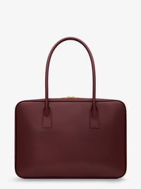 SAINT LAURENT Saint Laurent Women Sac De Jour In Box Leather Handbag With Metal Lock Detail
