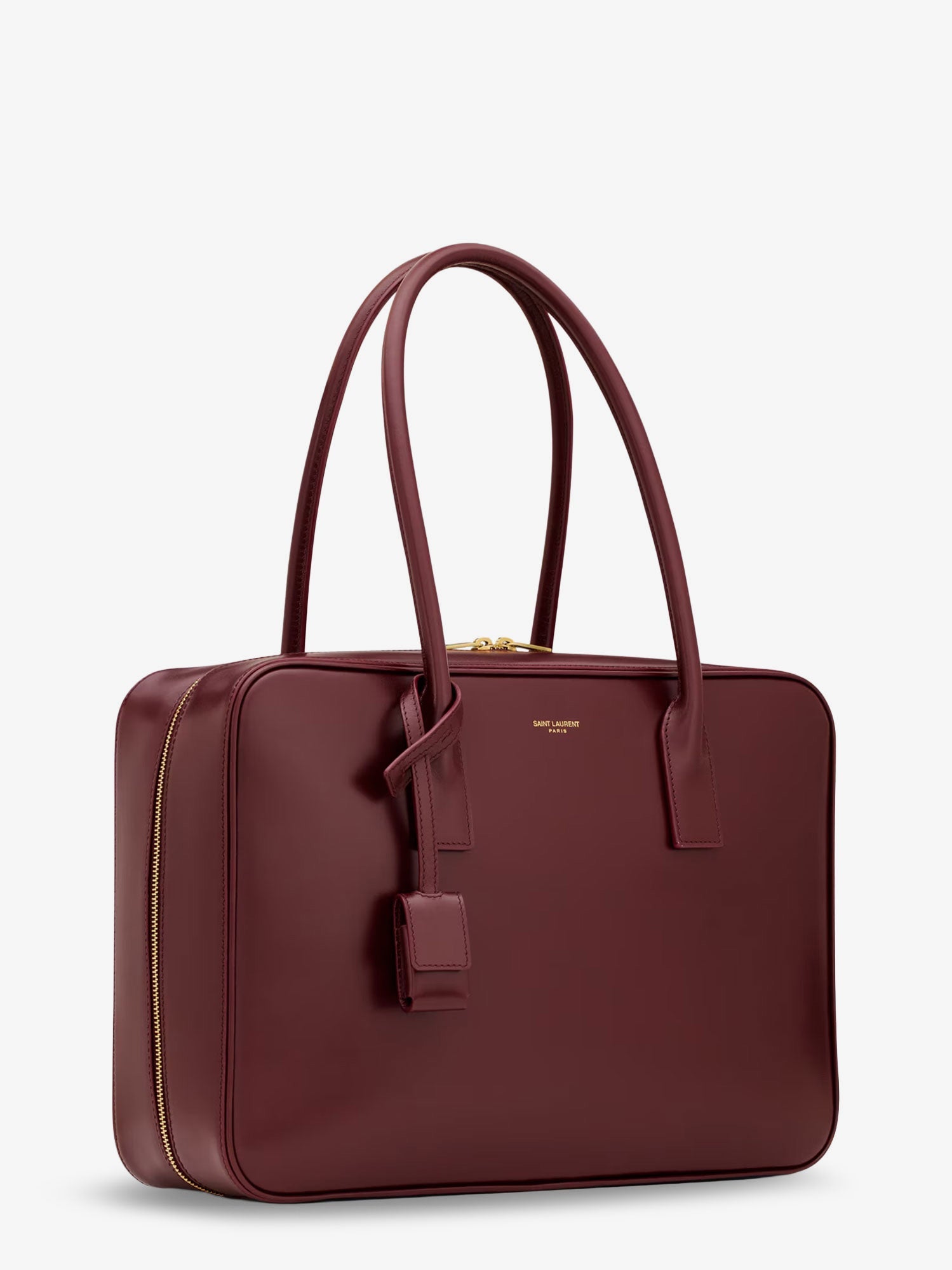 SAINT LAURENT Saint Laurent Women Sac De Jour In Box Leather Handbag With Metal Lock Detail