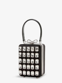 SELF PORTRAIT Self Portrait Women Satin Shoulder Bag With Crystals