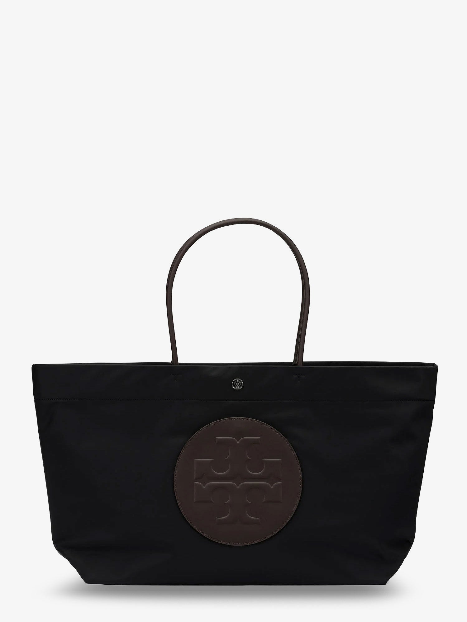 TORY BURCH Tory Burch Women Ella Twist Nylon Shoulder Bag With Maxi Front Logo Patch